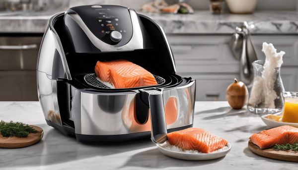 Maîtriser la cuisson du saumon surgelé au air fryer